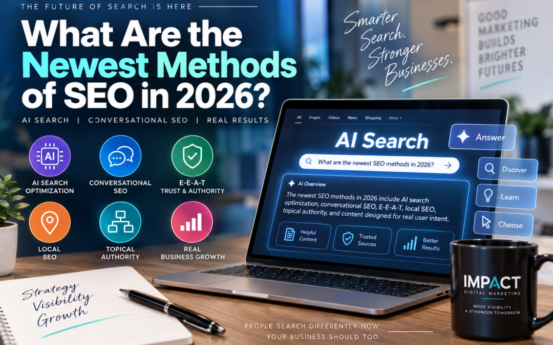 Newest SEO Methods in 2026, AI & Modern SEO Strategies