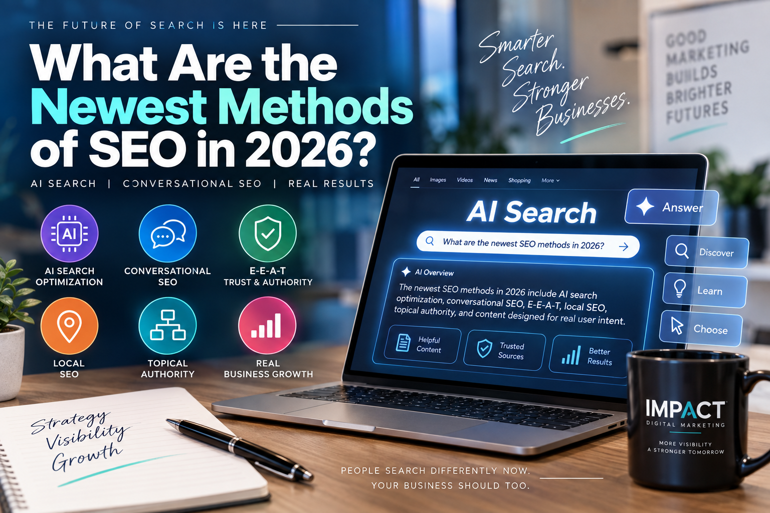 Newest SEO Methods in 2026, AI & Modern SEO Strategies